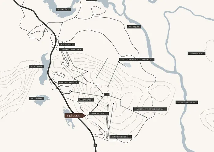 Fjaellen 8 アパート